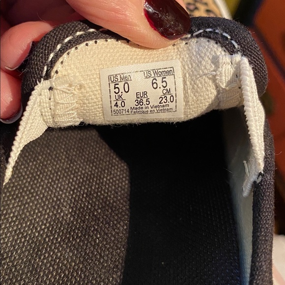 Vans Asher Deluxe Classic Leopard Cheetah Skate Sneaker Shoe SZ Women 6.5 Men 5 - Picture 9 of 10